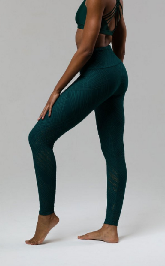 Image Title Onzie Selenite Midi 7/8 Legging - Alpine